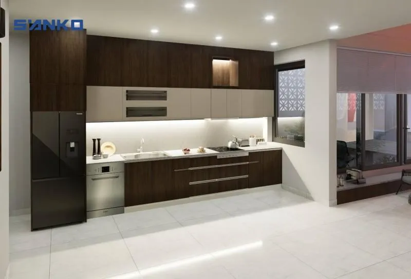 Các Mẫu Tủ Bếp Cho Nhà Chung Cư: Tối ưu Không Gian, Nâng Tầm Tiện Nghi
