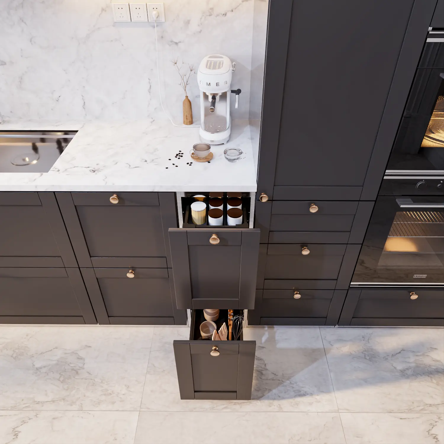 Tủ gia vị 2 tầng – P301GV