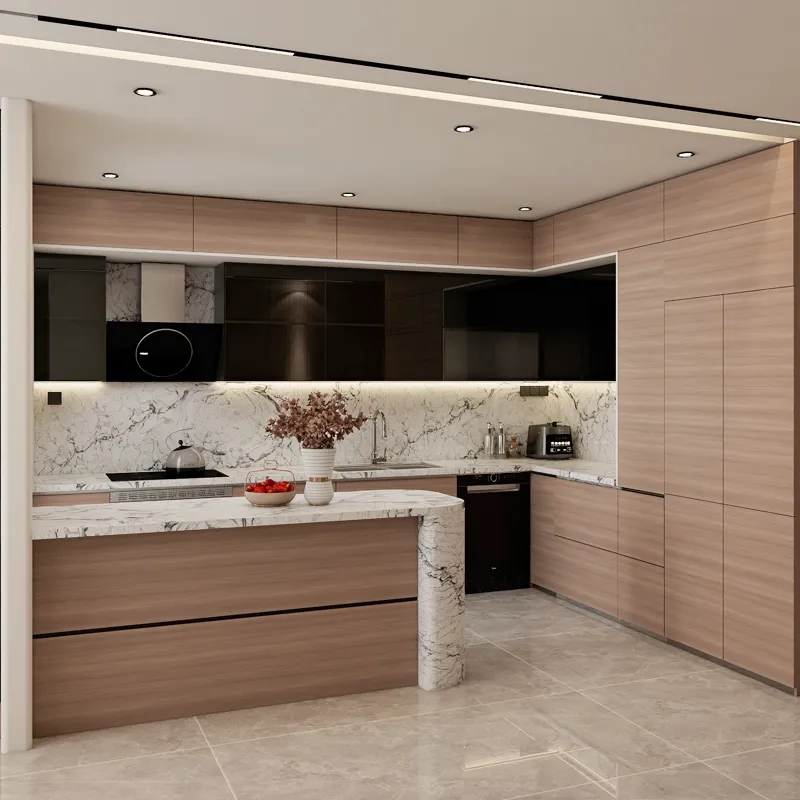 Tủ bếp phong cách Minimalism