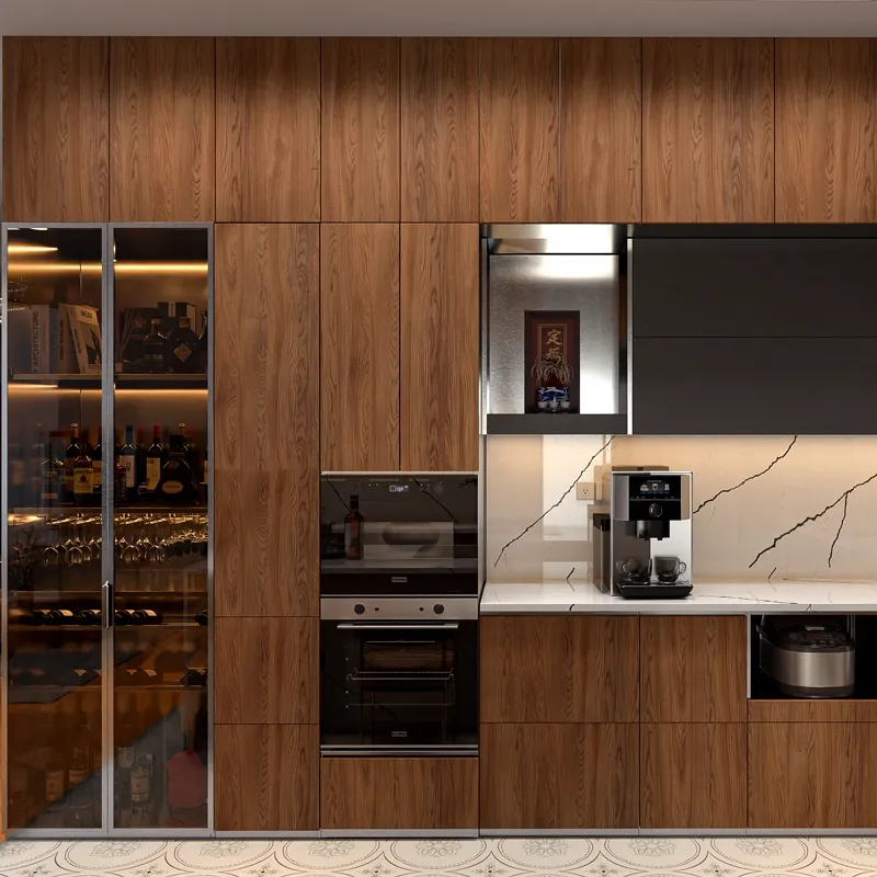 Công trình thực tế Hệ tủ bếp chữ L – Khu Tên Lửa Q.Bình Tân, TP.HCM